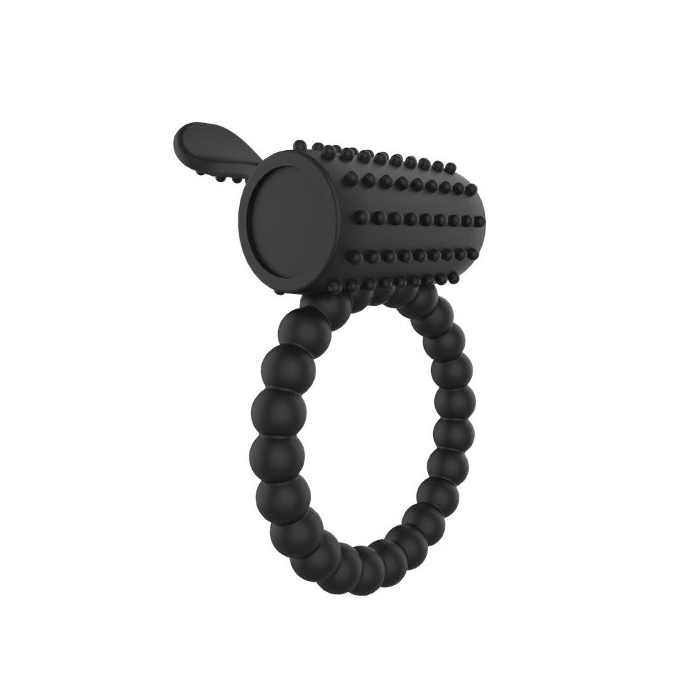Anillo para el Pene con Vibracion Negro