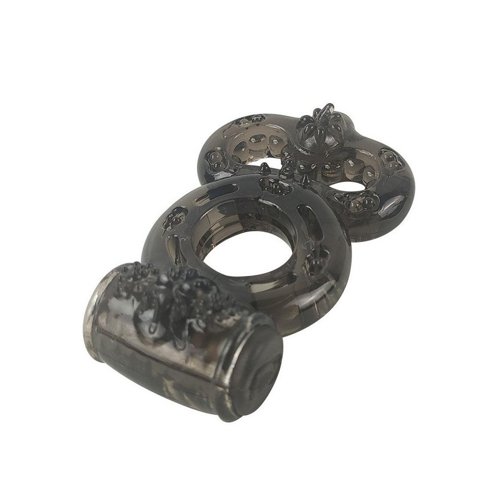 Anillo para el Pene con Vibracion Negro