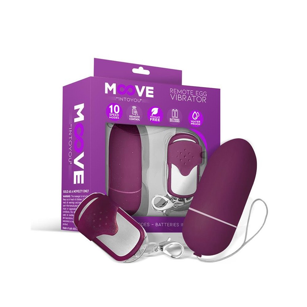 Huevo Vibrador con Control Remoto Dark Purple
