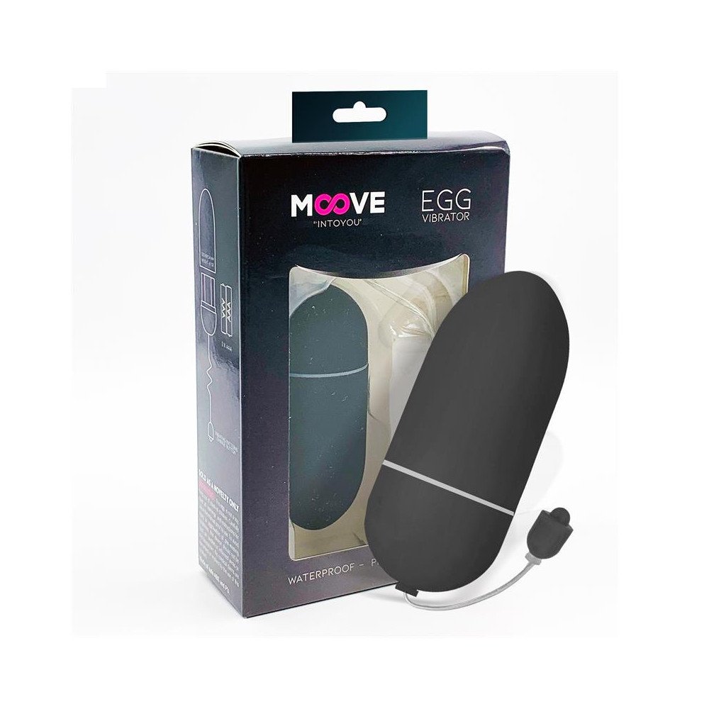 Huevo Vibrador 10 Funciones Negro