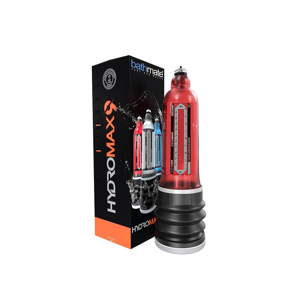 Bomba para el Pene Hydromax9 Rojo