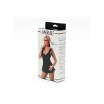 Babydoll y Braguita Negro Talla Unica