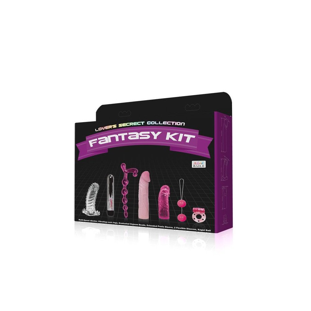 Kit de Vibrador y Fundas para el Pene