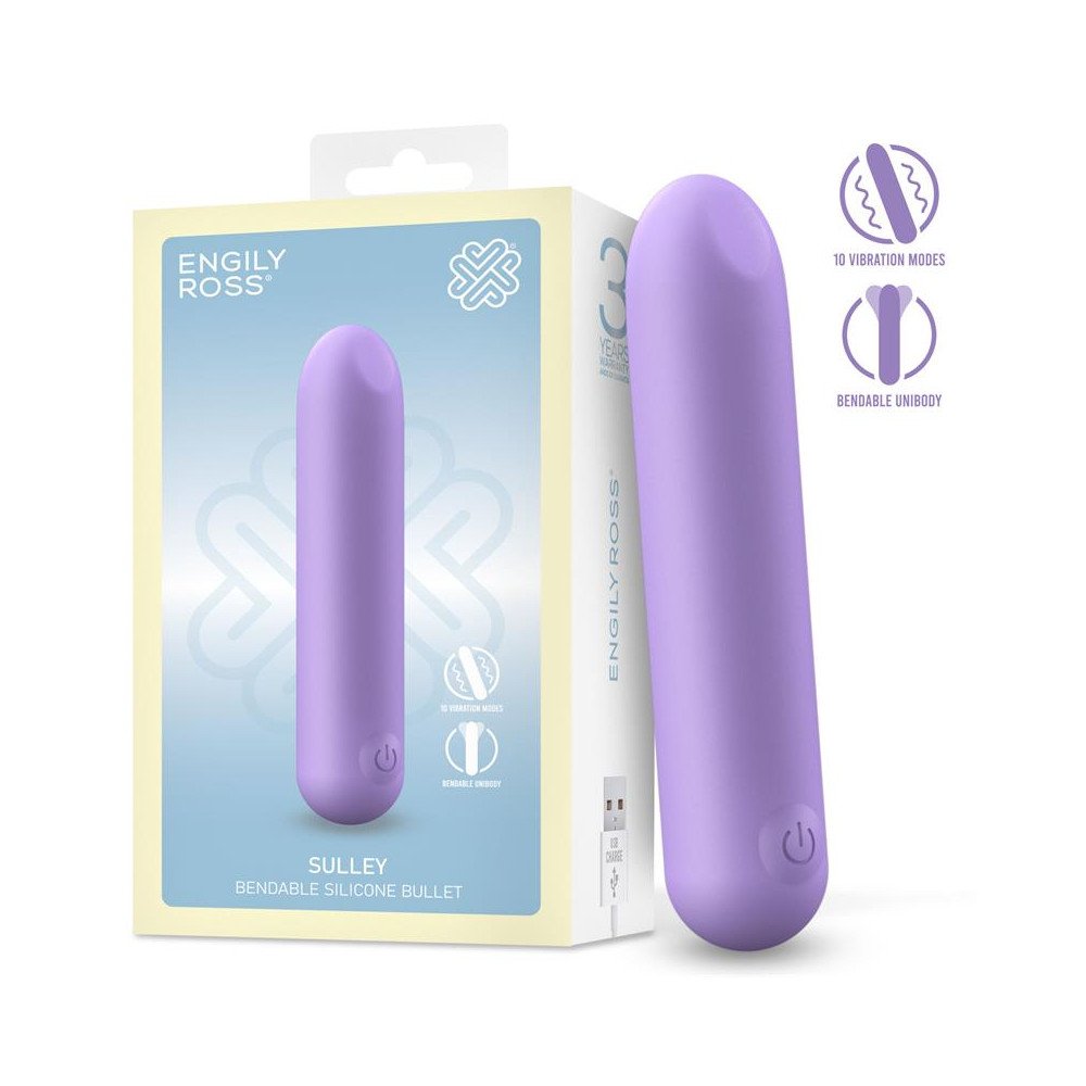 Sulley Bala Vibradora Silicona Liquida Unibody Flexible USB