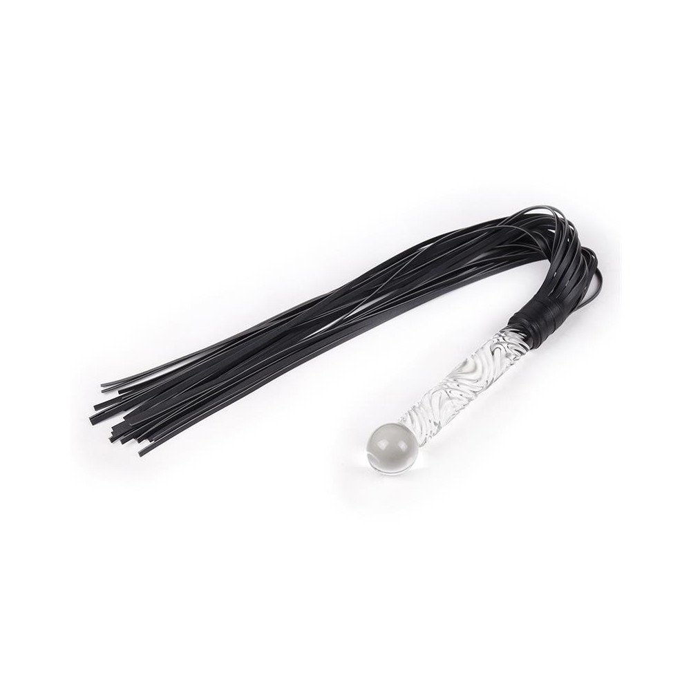Flogger con Mango de Cristal 70 cm