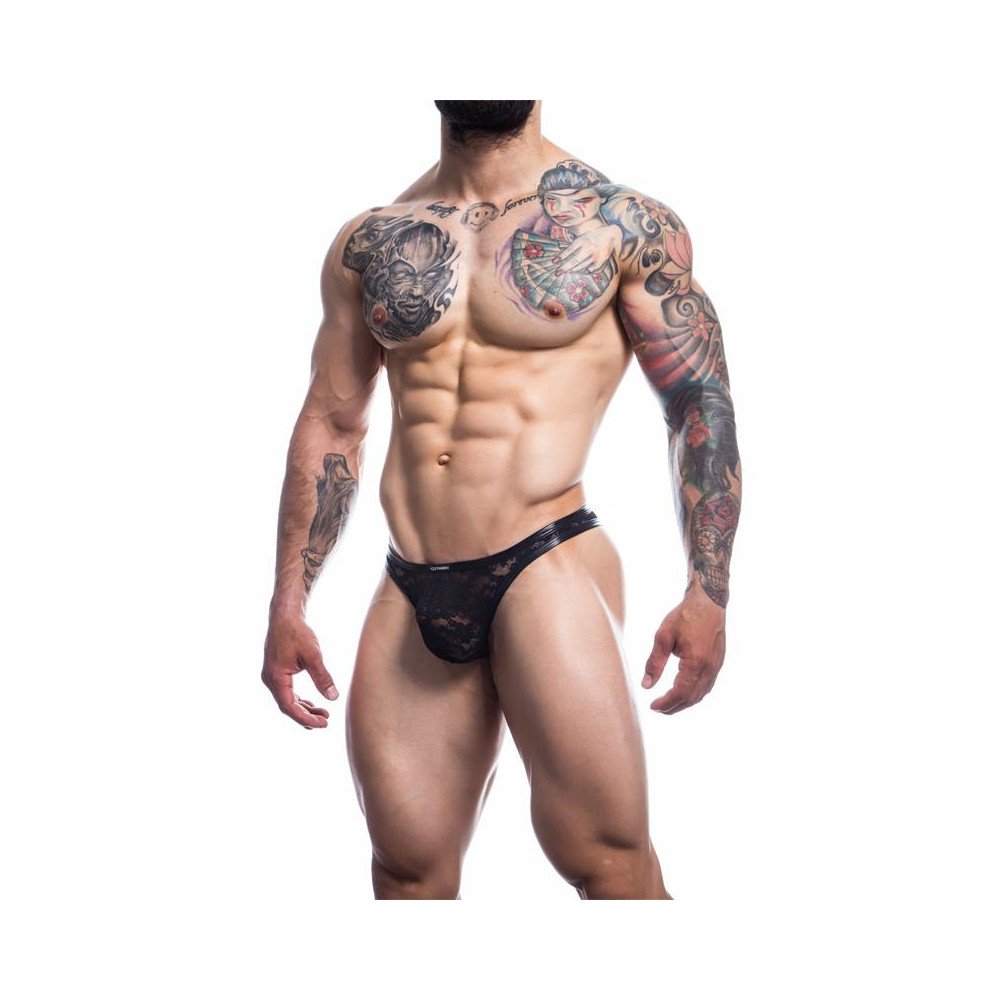 L4CE03 Tanga con Encaje