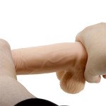 Dildo Realista con Piel Deslizante Retractil 194 cm