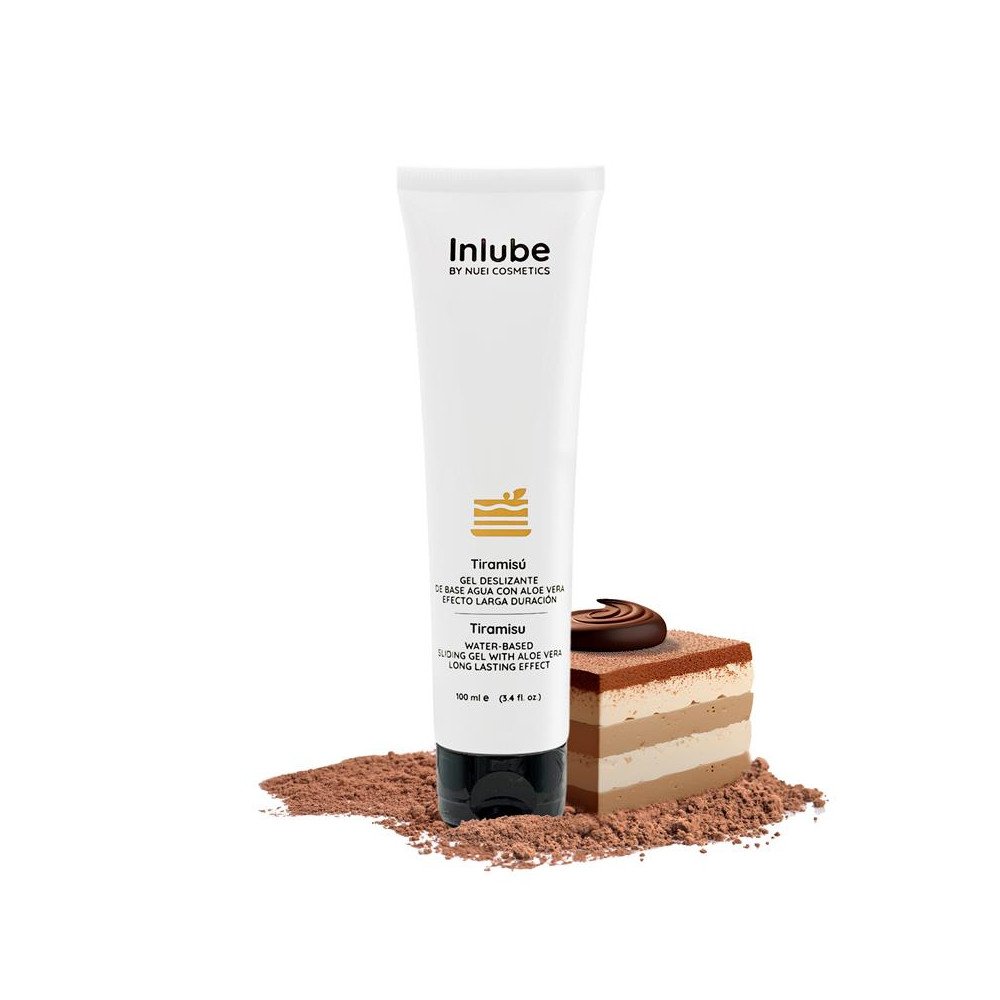 Inlube Lubricante Base Agua Tiramisu 100ml