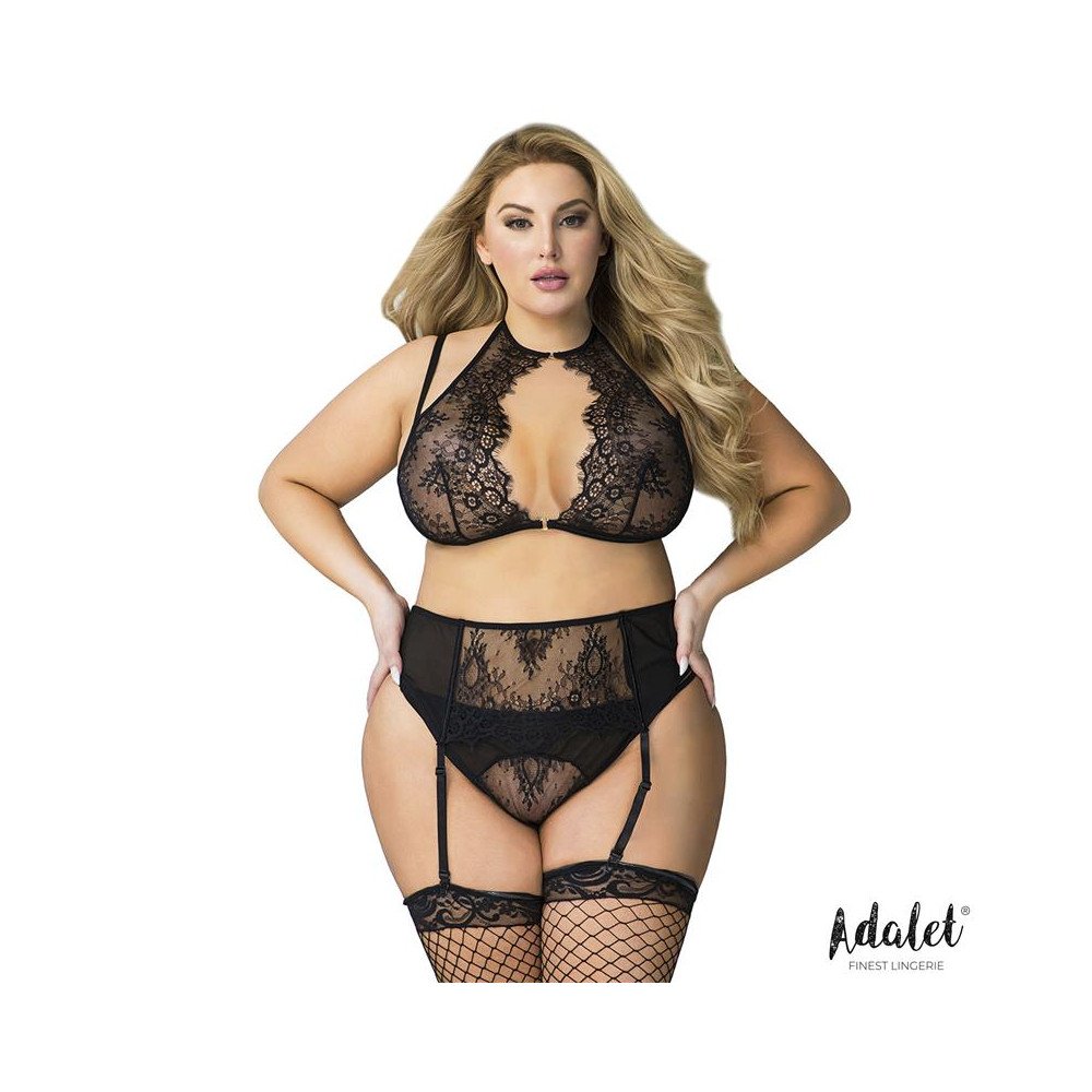 Nisa Set sujetador liguero y tanga Talla 44 46