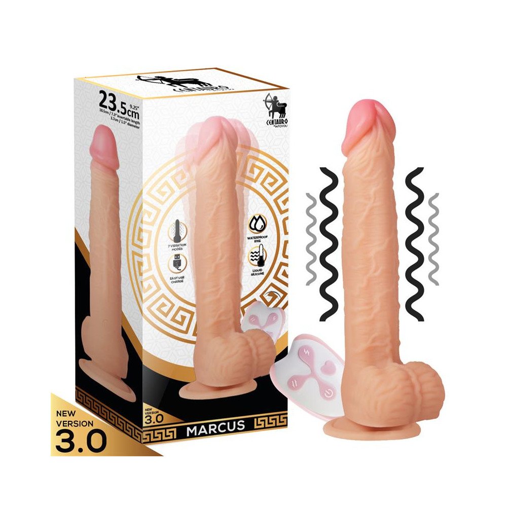 Marcus Vibrador Realista control Remoto