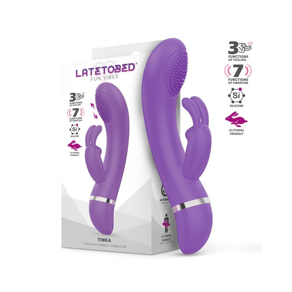 Tinka Vibrador con Movimiento Tickling