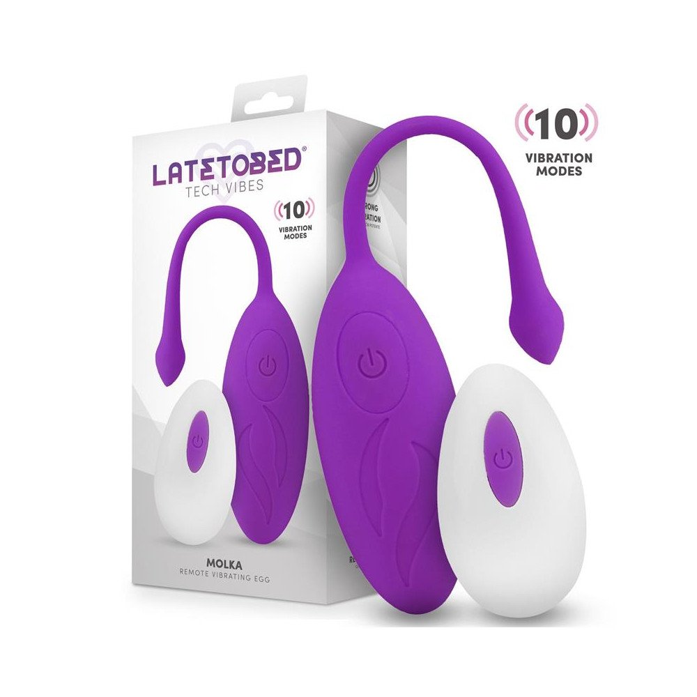 Molka Huevo Vibrador con Control Remoto