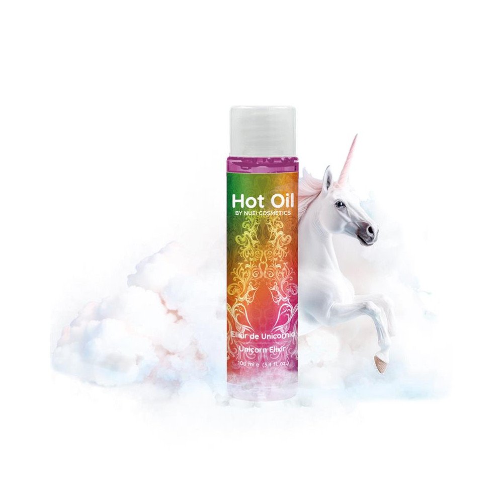 Hot Oil Elixir Unicornio Masaje Efecto Calor 100 ml