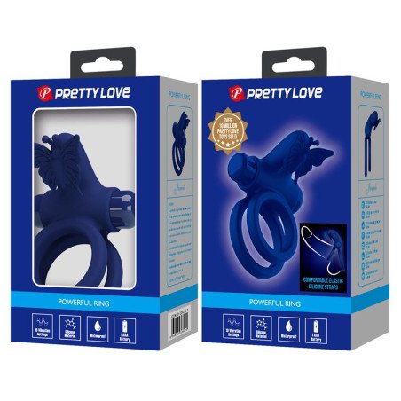 Anillo Doble para el Pene con Vibracion