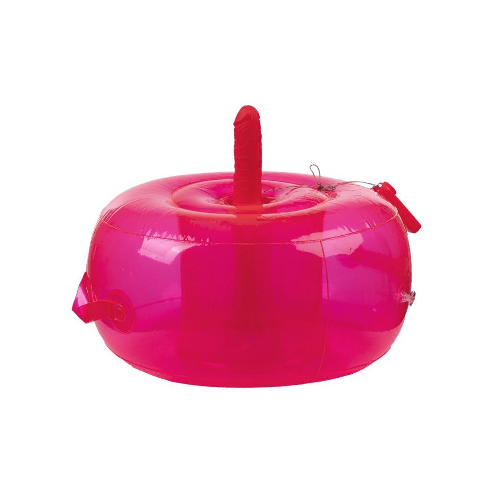 Cojin Hinchable con Dildo Vibracion y Control Remoto Ding Dong